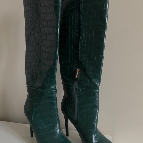 Guess Croc Knee-High Boots - Picture 6 of 7